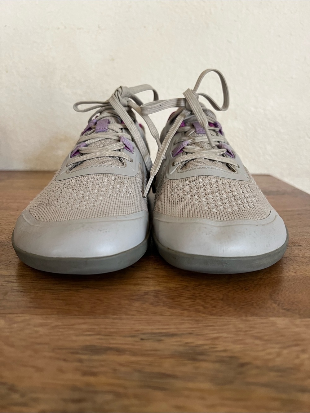 Xero Shoes Prio Neo Performance Barefoot Sneakers Gray Purple Hiking Women's Sz8 - Picture 2 of 11